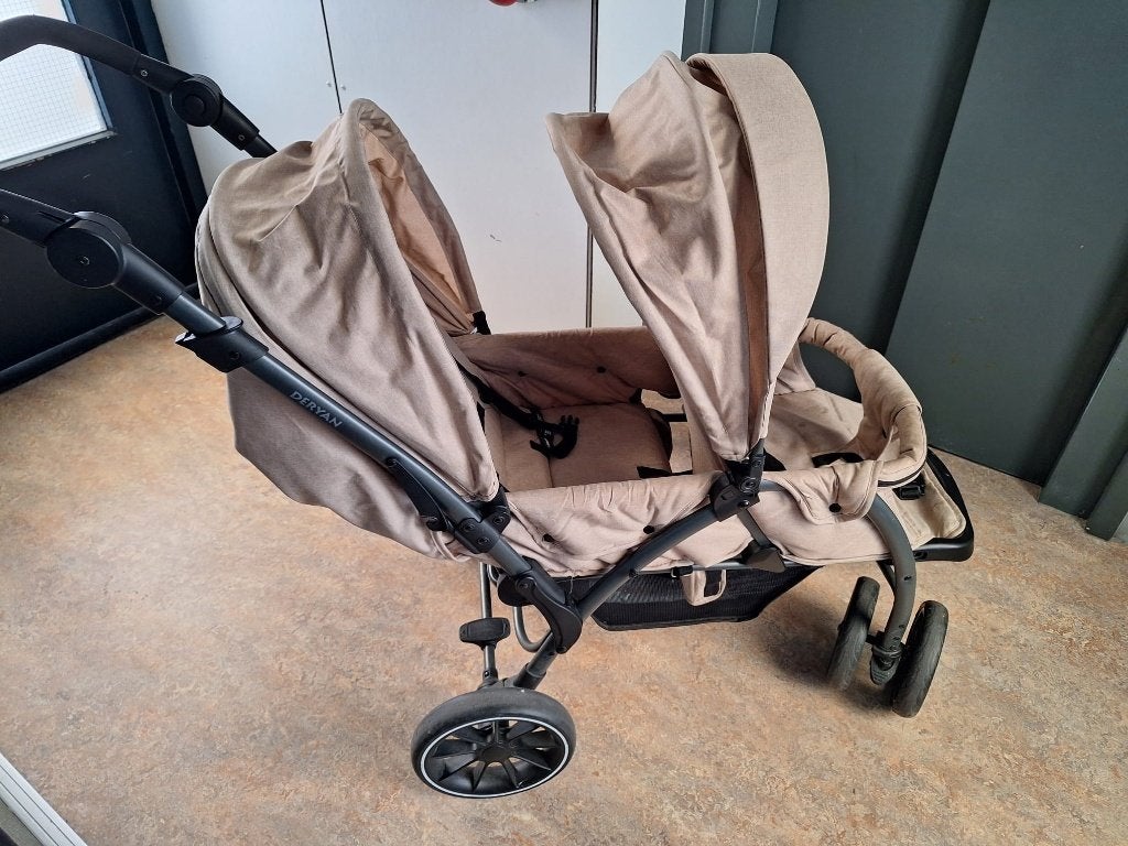 Tweeling wagen, Gebruikt, Duowagen, Ophalen, Kinderwagen