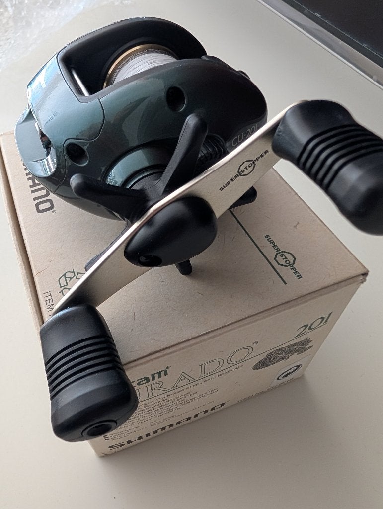 Shimano Bantam Curado 201. Like new, Watersport en Boten, Verzenden, Zo goed als nieuw, Molen