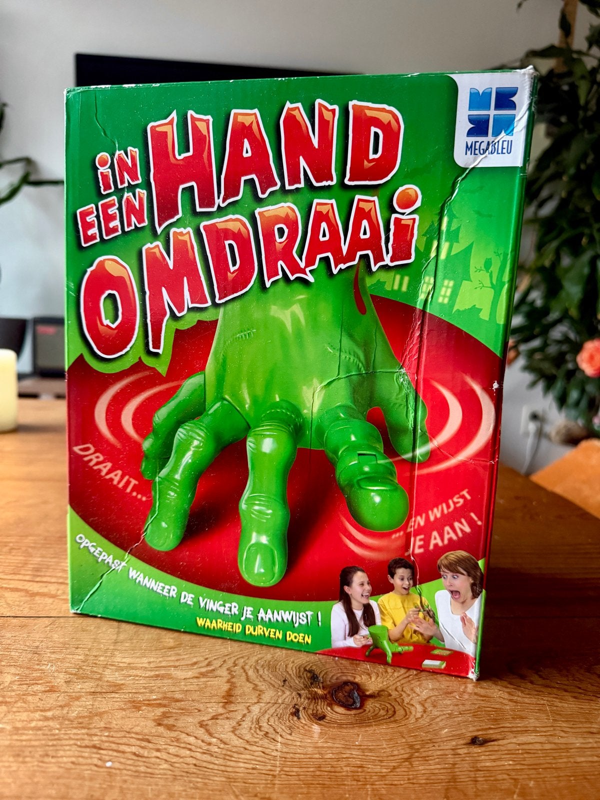 In een handomdraai - Het leuke draaispel!, Drie of vier spelers, Ophalen of Verzenden, Zo goed als nieuw