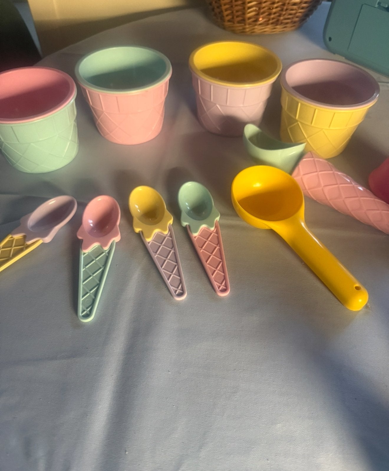 Leuke ijs set voor kinderen, Ophalen, Gebruikt