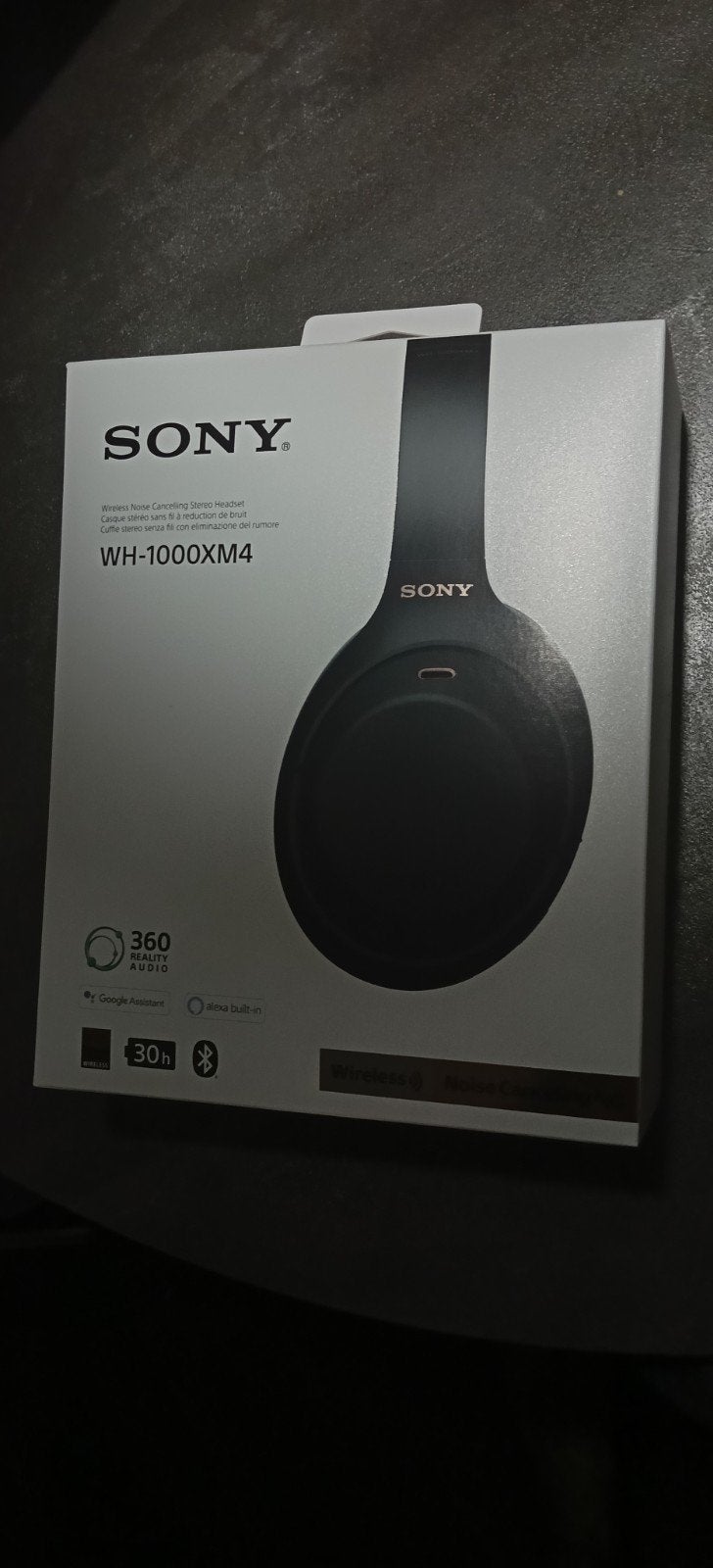 Sony WH-1000XM4 Noise Cancelling Koptelefoon Zwart