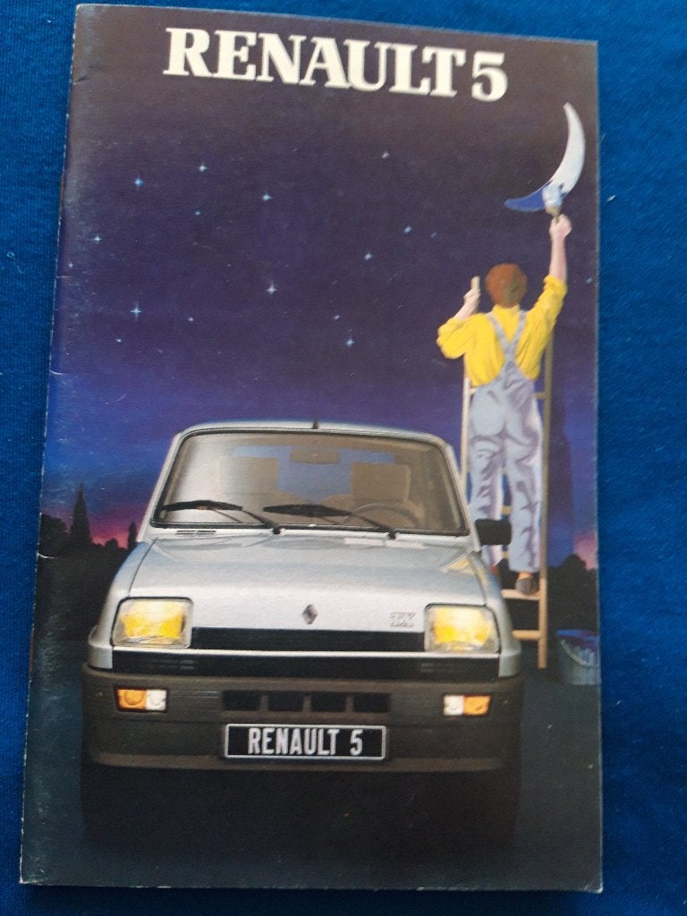 folder Renault 5 - Nederlands 1978, Ophalen of Verzenden, Zo goed als nieuw, Renault