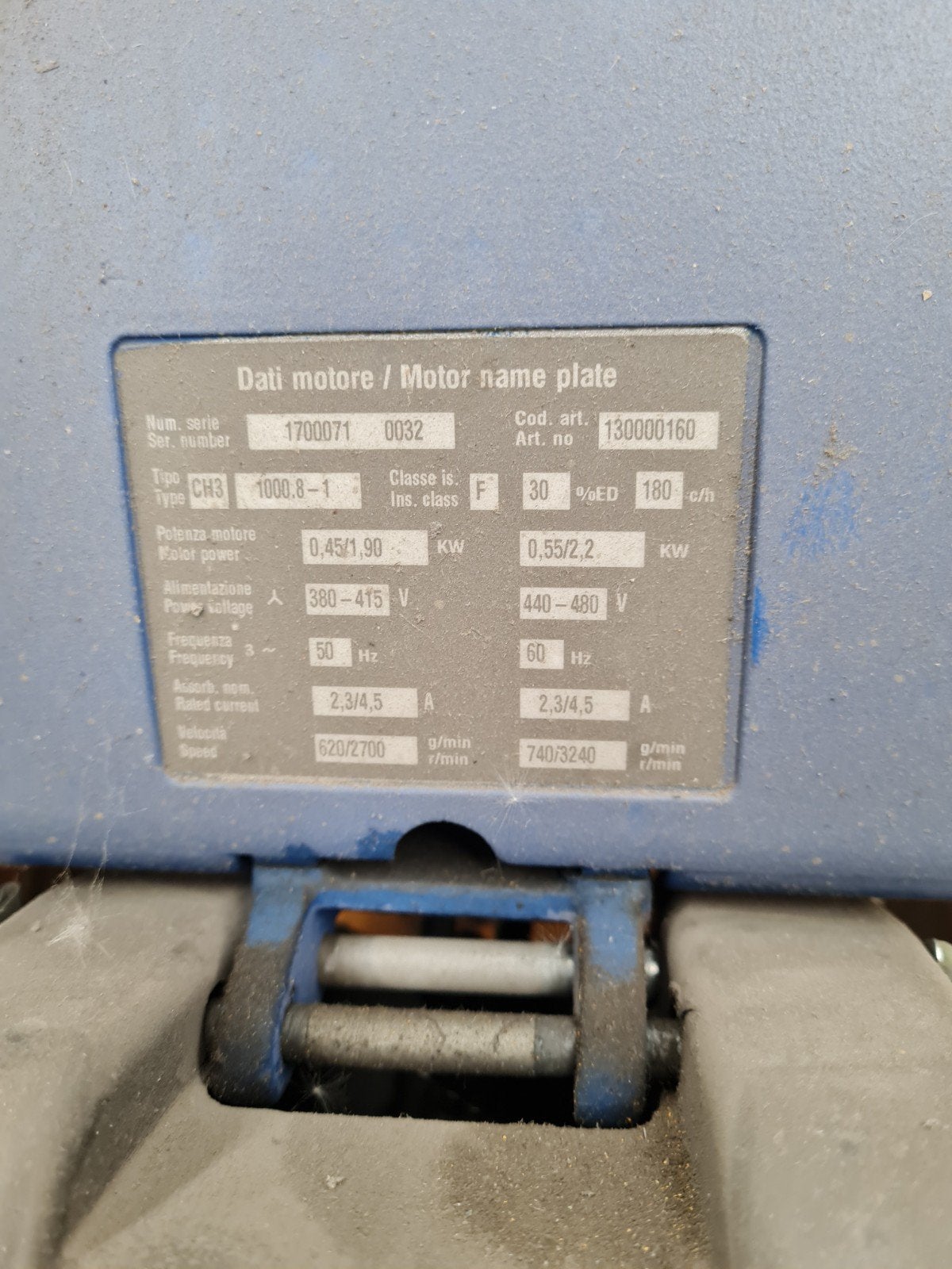 MISIA MH 2t Elektrische Takel - 2000kg Capaciteit, Doe-het-zelf en Verbouw, Lieren en Takels, Ophalen of Verzenden, Gebruikt, Elektrisch