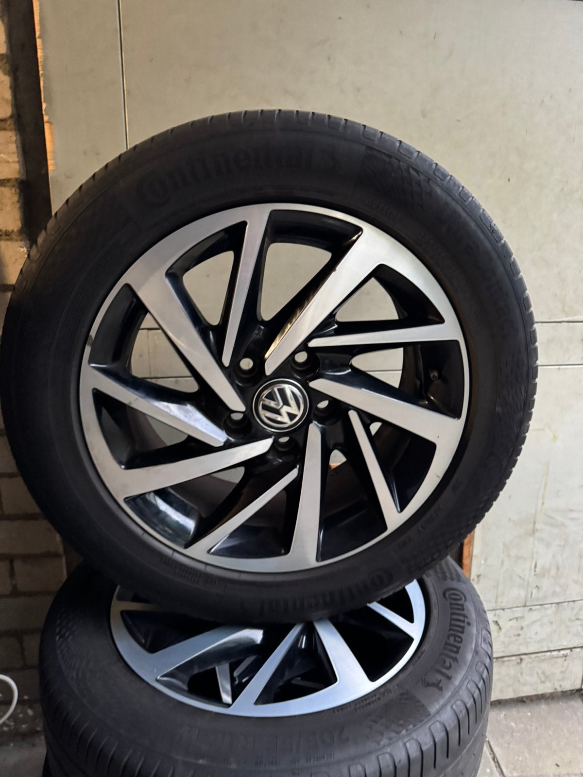 Origineel Volkswagen Golf Caddy Velgen woodstock 16 5x112, Gebruikt, 16 inch, Totalcarexpert, Banden en Velgen