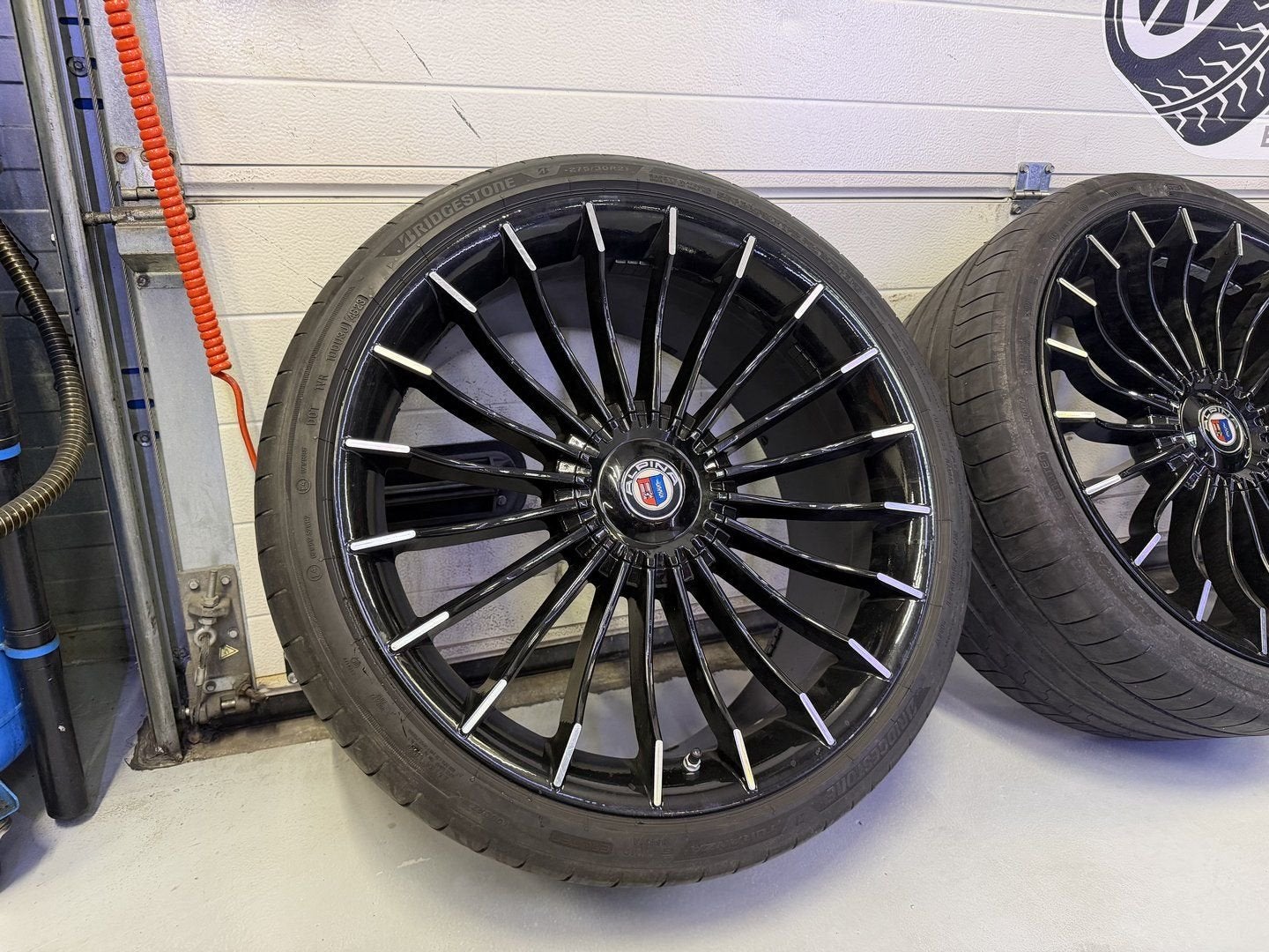 21inch BMW Alpina Style Breedset Velgen! 5x112/5x120 F10F12F, Auto-onderdelen, Banden en Velgen, Gebruikt, -, -, Banden en Velgen