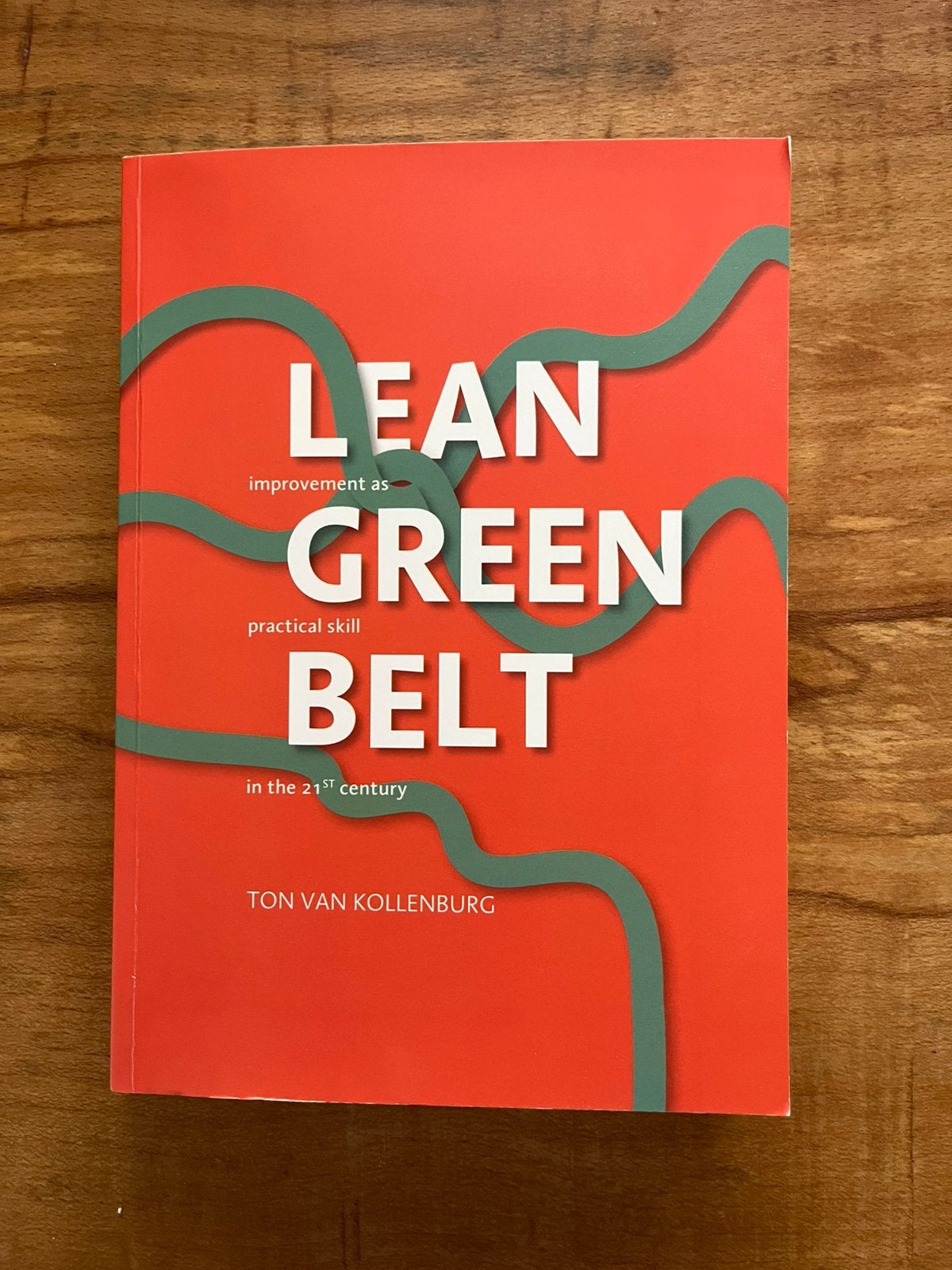 Lean Green Belt - Ton van Kollenburg, Engels, Ophalen of Verzenden, Zo goed als nieuw, Ton van Kollenburg