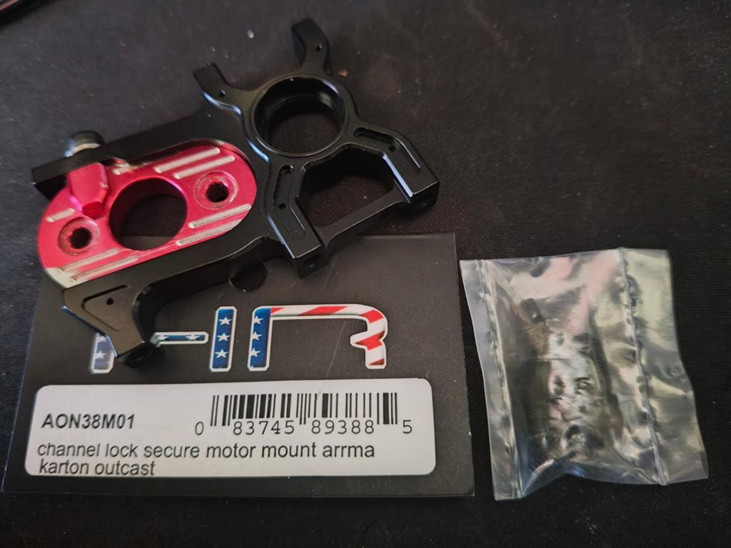 Arrma Kraton/Outcast motor mount, Ophalen of Verzenden, Zo goed als nieuw, Overige schalen, Onderdeel