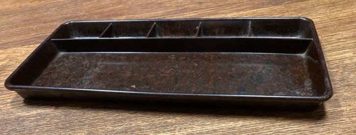 Vintage Bakelieten Pennenbakje / Bureel Organizer, Antiek en Kunst, Antiek | Kantoor en Zakelijk, Ophalen of Verzenden