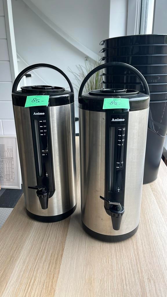 Thermoscontainer inh. 2,4ltr. Animo koffie container pr pst., Ophalen, Gebruikt, Geen, 10 kopjes of meer
