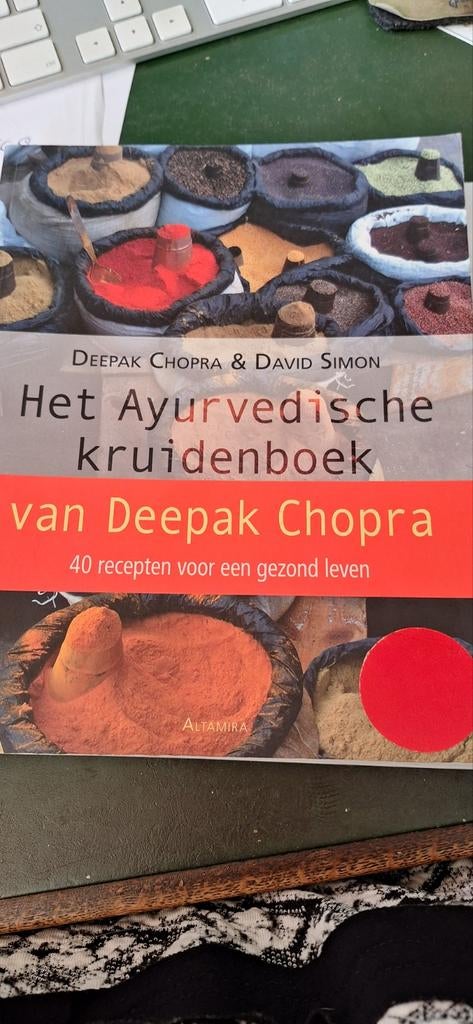 David Simon - Het Ayurvedische kruidenboek, Ophalen of Verzenden, Zo goed als nieuw, David Simon; Deepak Chopra