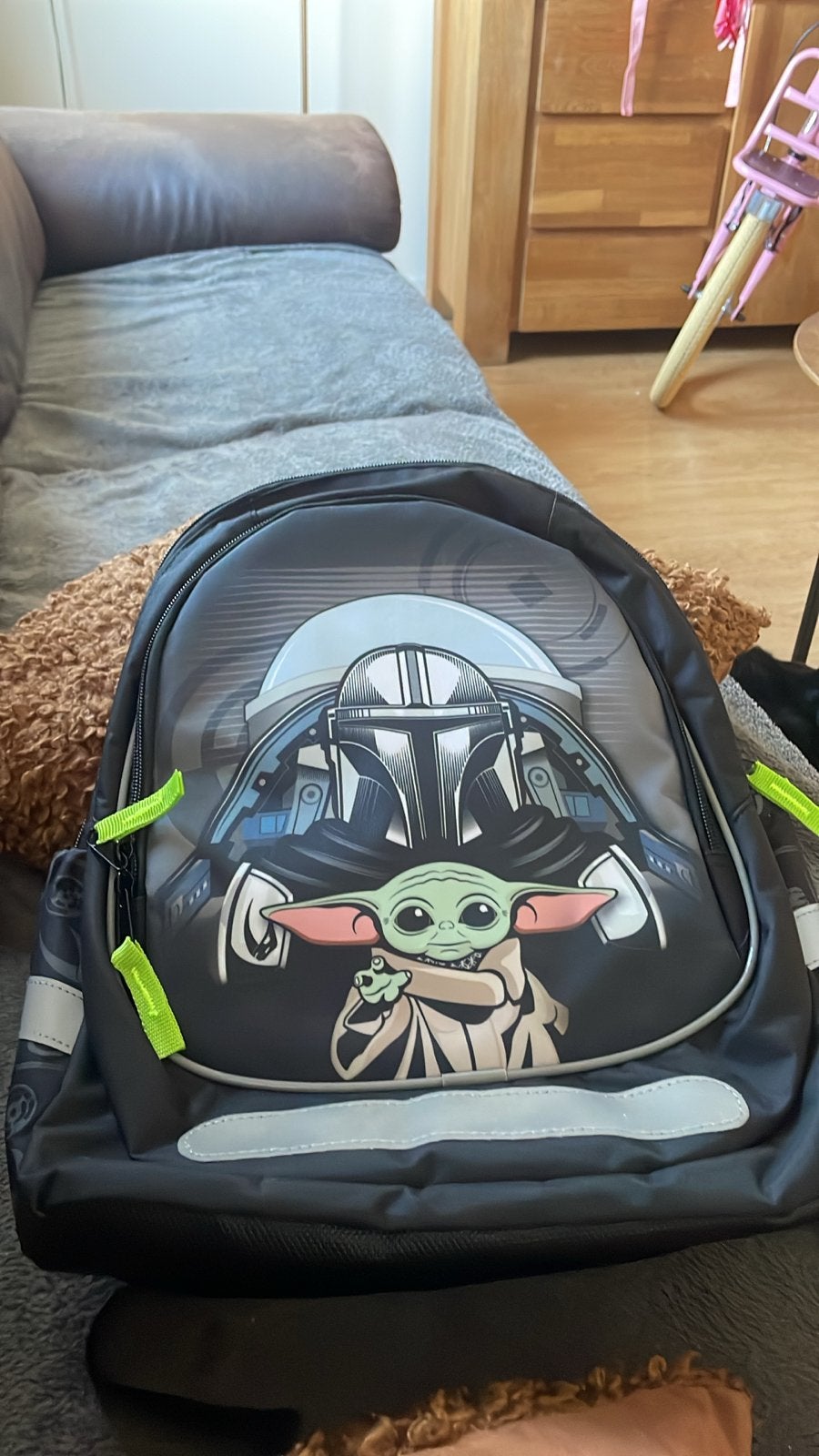 Star Wars The Mandalorian Grogu Rugzak - Nieuw, Ophalen, Rugtas, Zwart, Nieuw