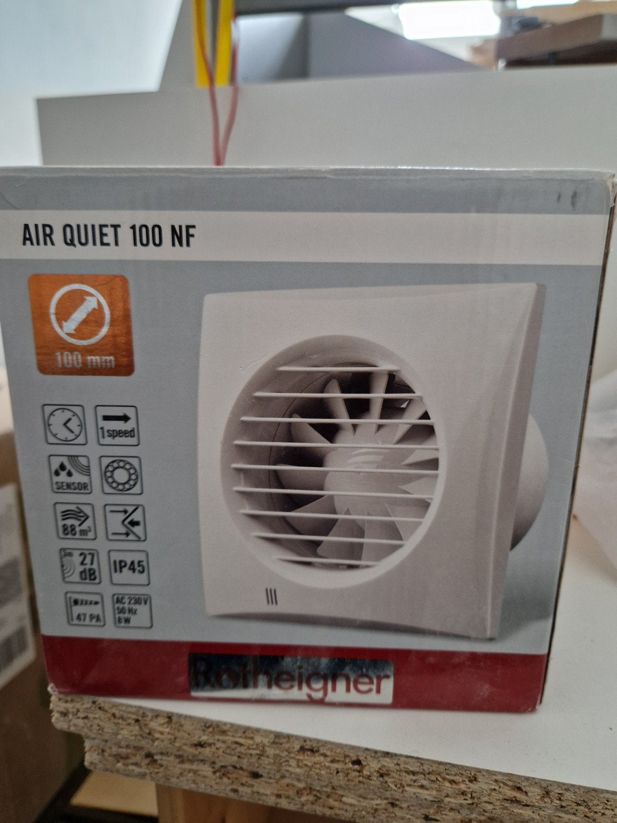 Rotheigner Air Quiet 100 NF Afzuigkap - Stil en Efficiënt, Ophalen of Verzenden