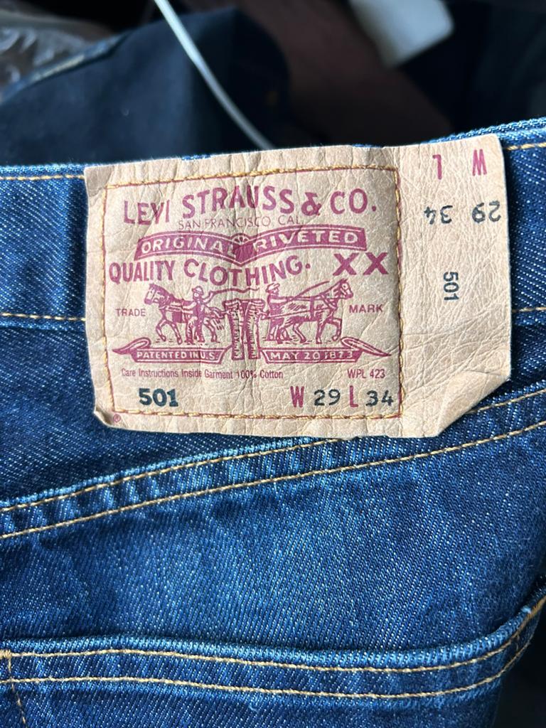 Levi's Jeans Spijkerbroek 29/34, Ophalen of Verzenden, Gedragen, Blauw, W28 - W29 (confectie 36)