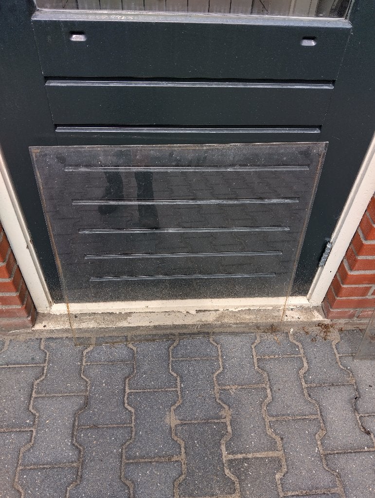 2 ruiten enkel glas 69 x 70, Ophalen, Gebruikt, Minder dan 80 cm, Minder dan 80 cm