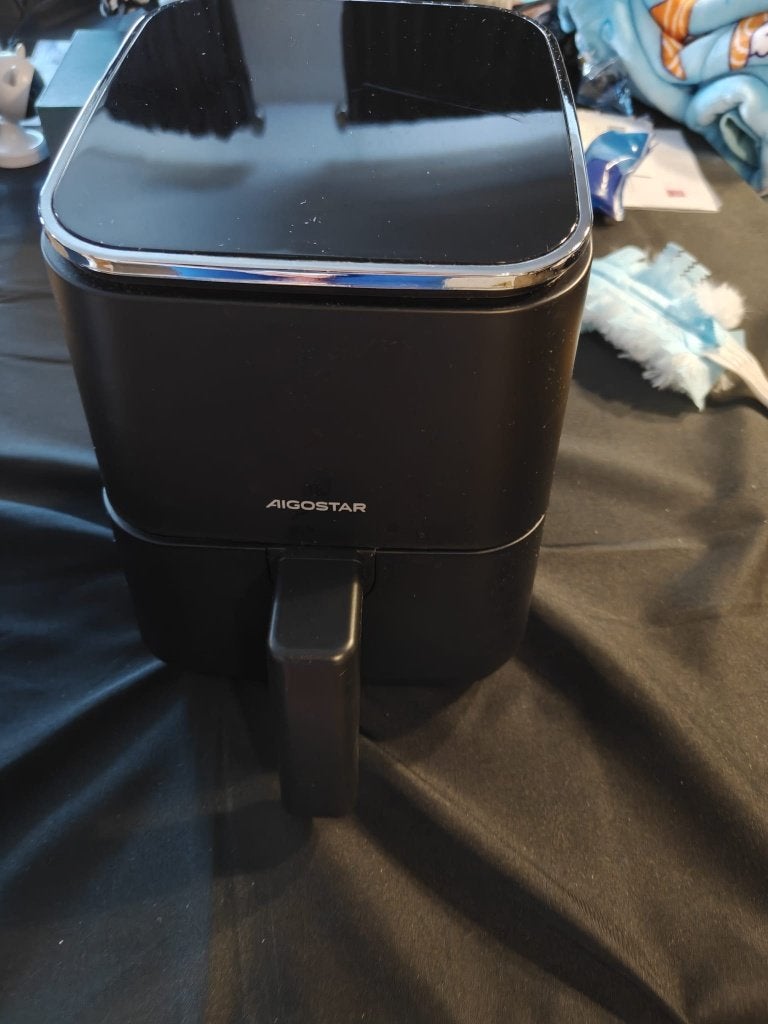 Aigostar digitale airfryer zwart, Ophalen of Verzenden, Zo goed als nieuw, Airfryer