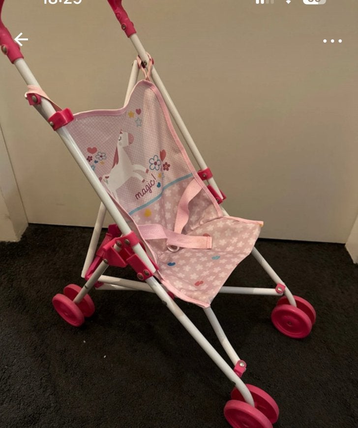 Poppenbuggy, Ophalen, Zo goed als nieuw