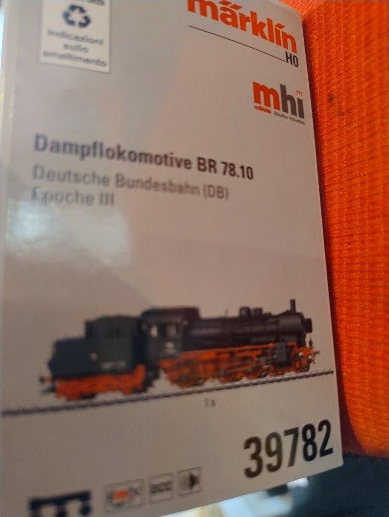 Märklin 39782 Stoomloc BR 78.10 (DB, Epoche III, Wisselstroom, Locomotief, Nieuw, Ophalen of Verzenden
