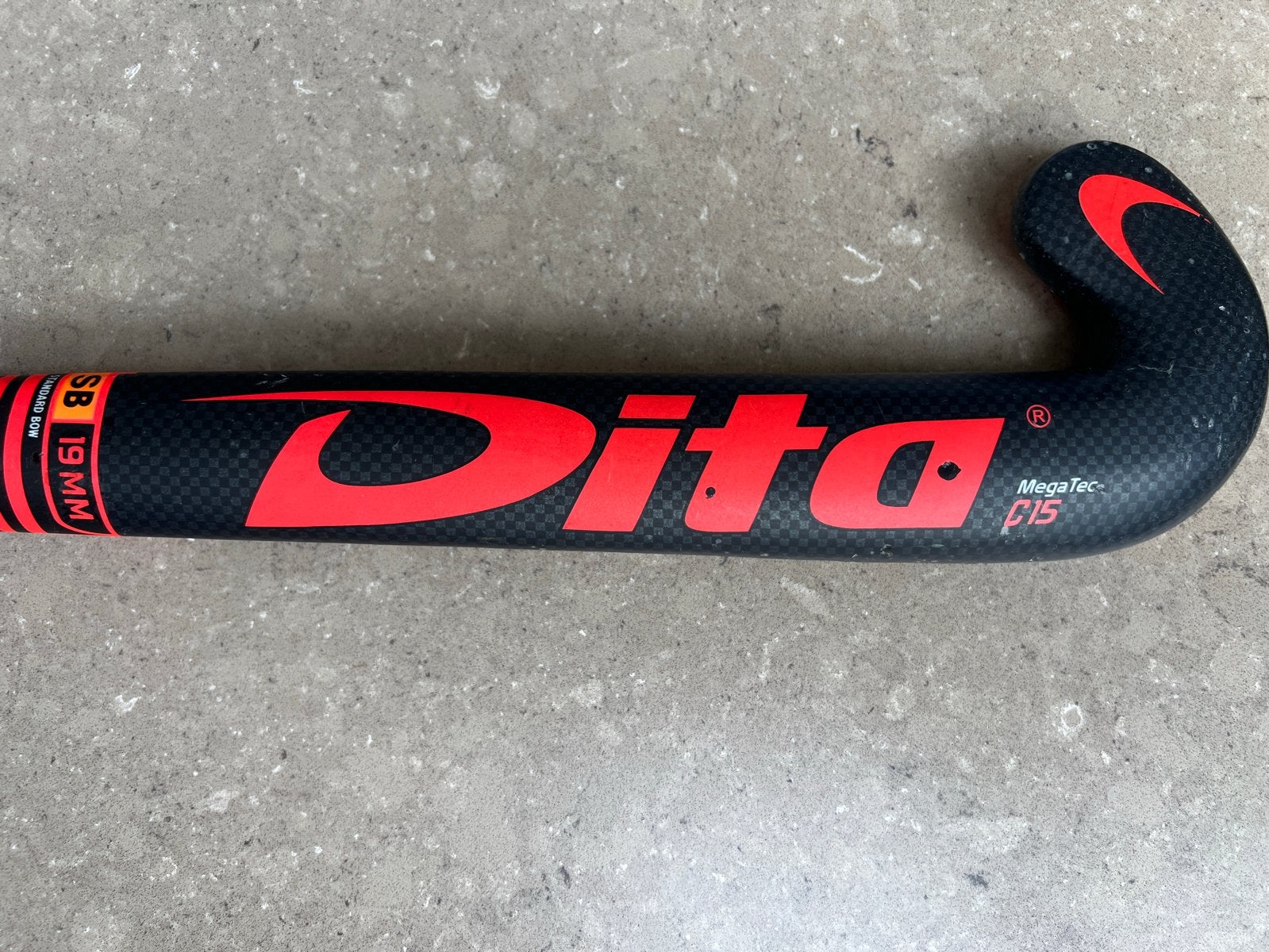 Dita C15 Megatec W-core Hockeystick Junior, Ophalen, Gebruikt, Stick