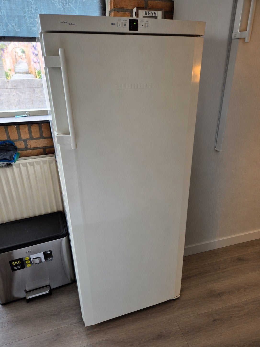 Liebherr NoFrost vrieskast - goed werkend, Vrieskast, Gebruikt, Minder dan 60 cm, Vrijstaand