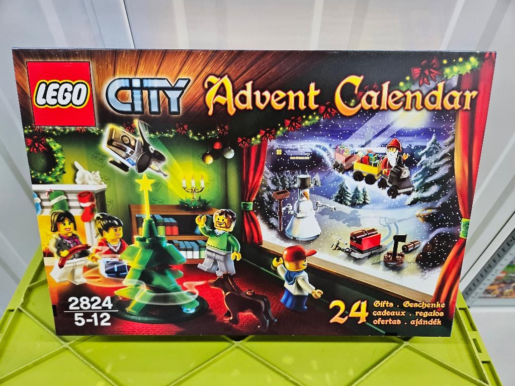 🎁 Lego CIty 2824 - Adventcalendar 2010 🎁, Lego, Nieuw, Ophalen of Verzenden, Complete set