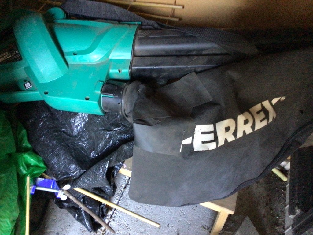 Bladblazer, Ophalen, Gebruikt, Ferrex, Handgedragen