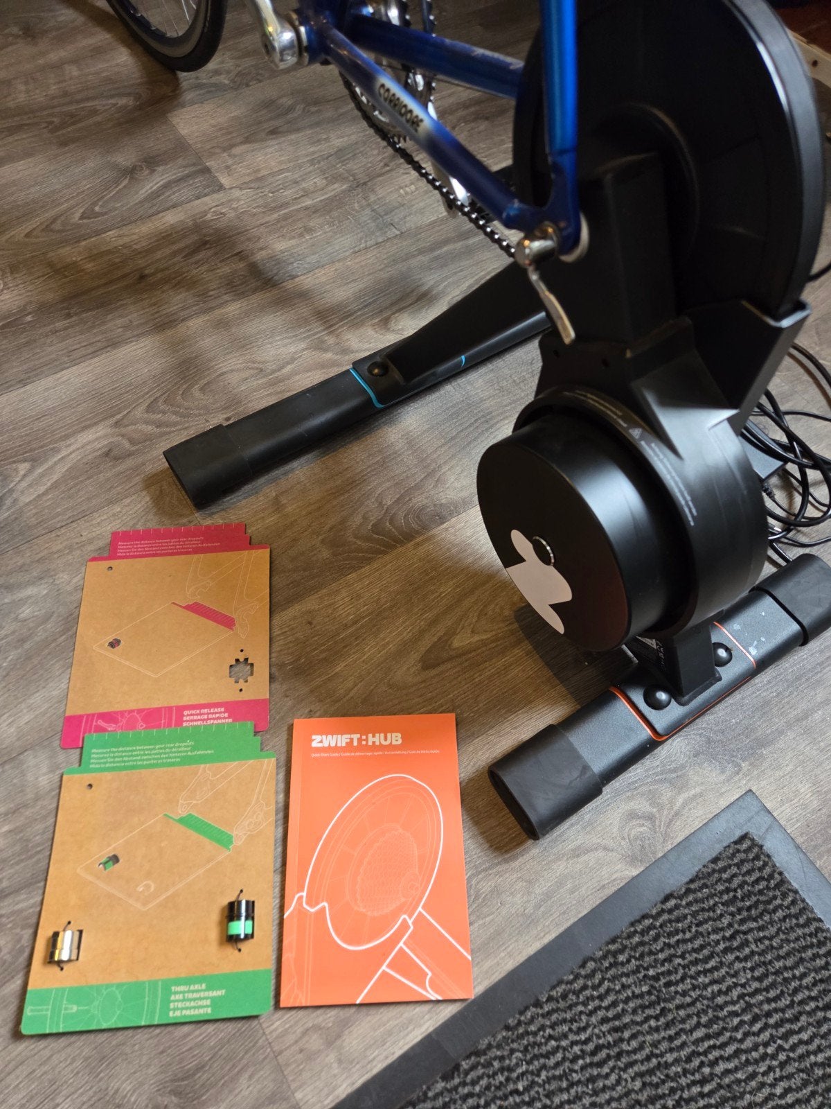 Zwift Hub hometrainer/smart trainer, Ophalen