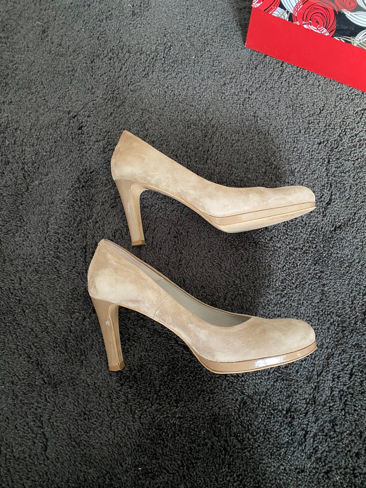 Pumps beige maat 39,5 merk Perlato, Ophalen of Verzenden, Zo goed als nieuw, Beige
