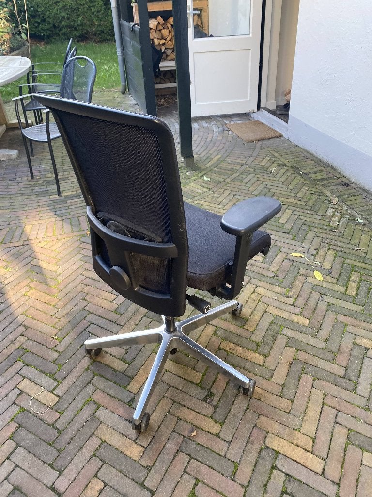 Bureaustoel, Ophalen, Gebruikt, Zwart, Bureaustoel