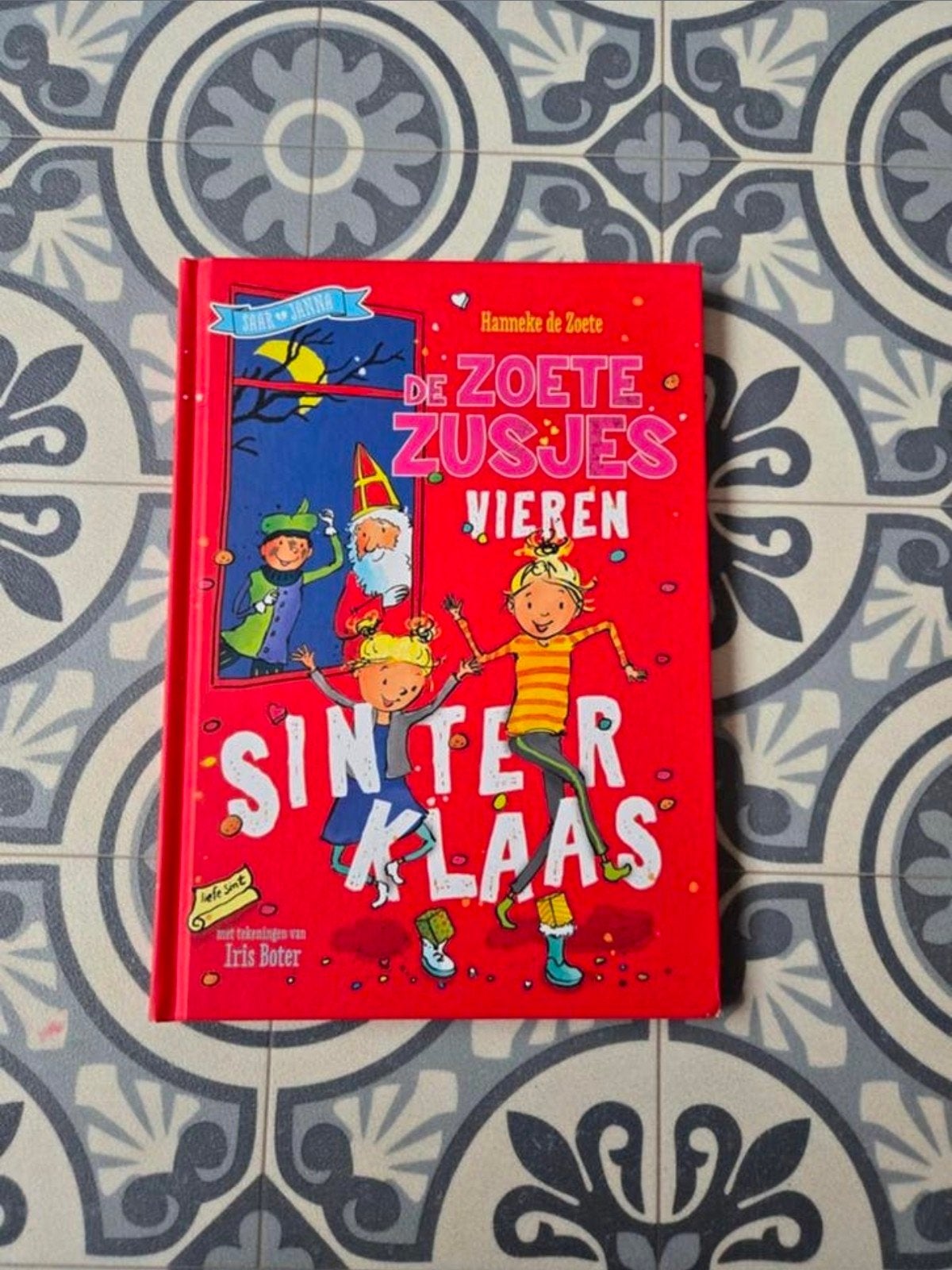 De Zoete Zusjes vieren Sinterklaas, Verzamelen, Speelkaarten, Jokers en Kwartetten, Ophalen of Verzenden, Zo goed als nieuw, Kwartet(ten)