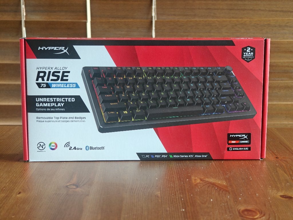 HyperX Alloy Rise 75 draadloos gaming toetsenbord, HyperX, Gaming toetsenbord, Nieuw, Ophalen of Verzenden