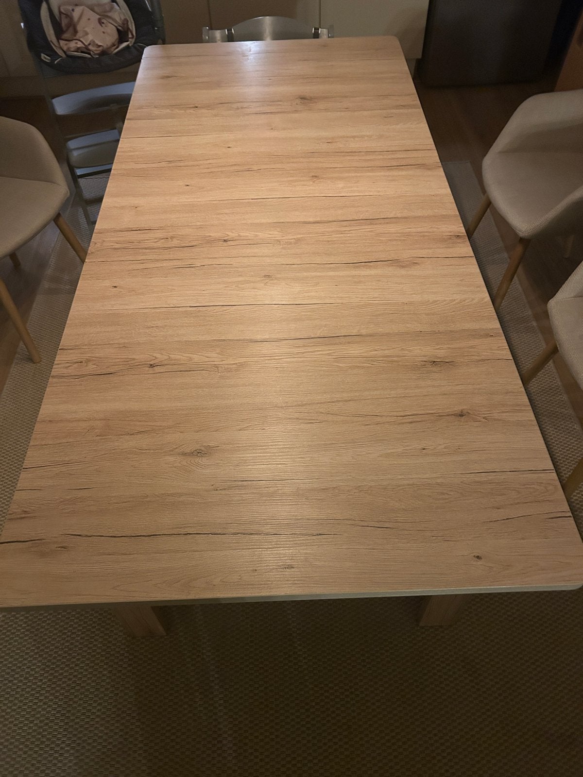 Uitschuifbare eettafel - 170/210 cm x 90 cm