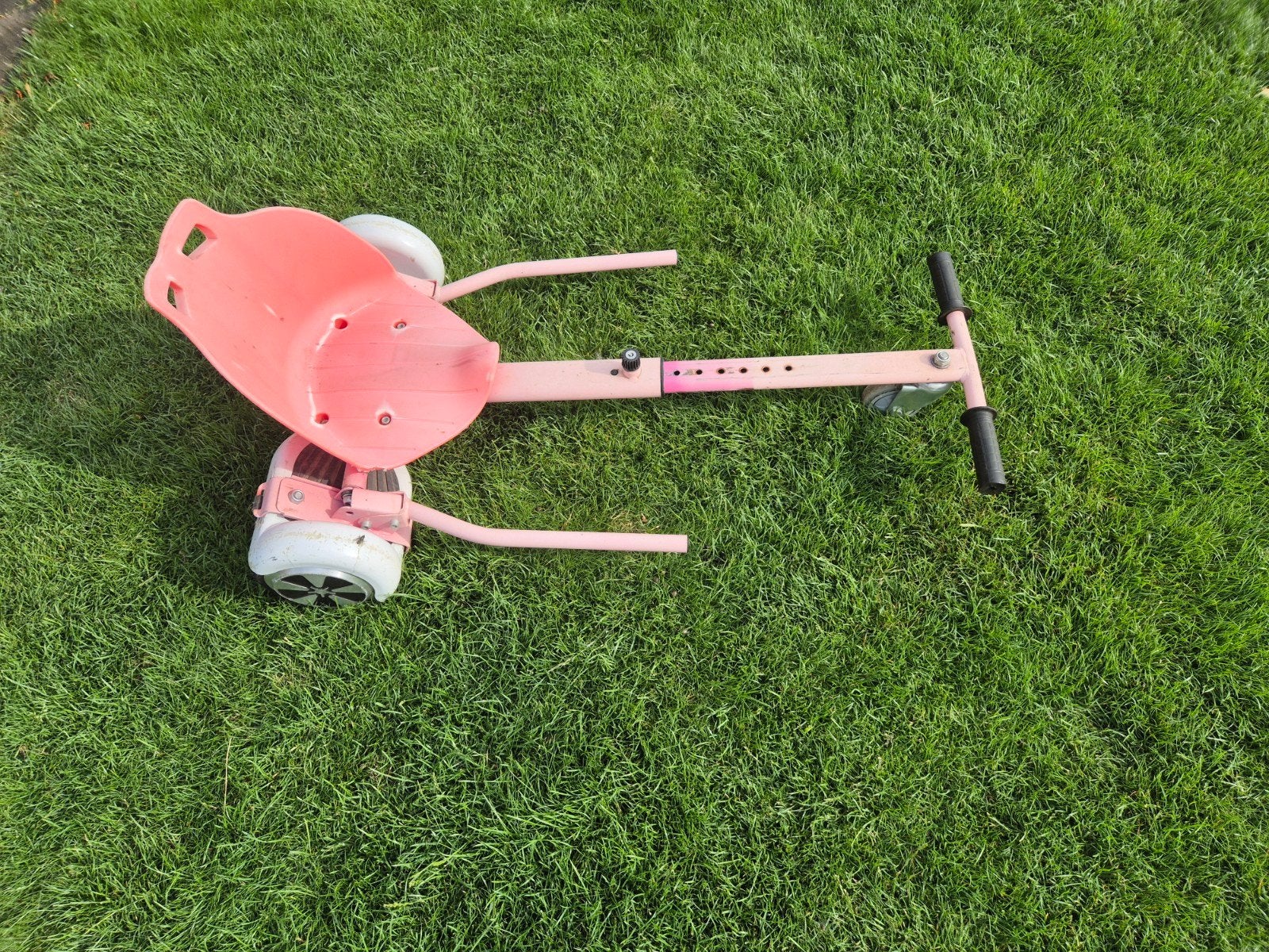 hoverboard met kart, Ophalen, Zo goed als nieuw