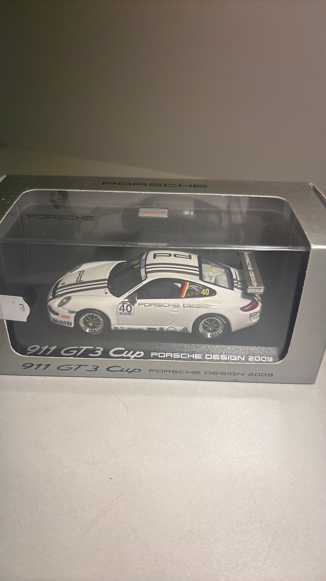 Porsche 911 gt3 cup minichamps 1.43, Hobby en Vrije tijd, Auto, Ophalen of Verzenden, MiniChamps, A