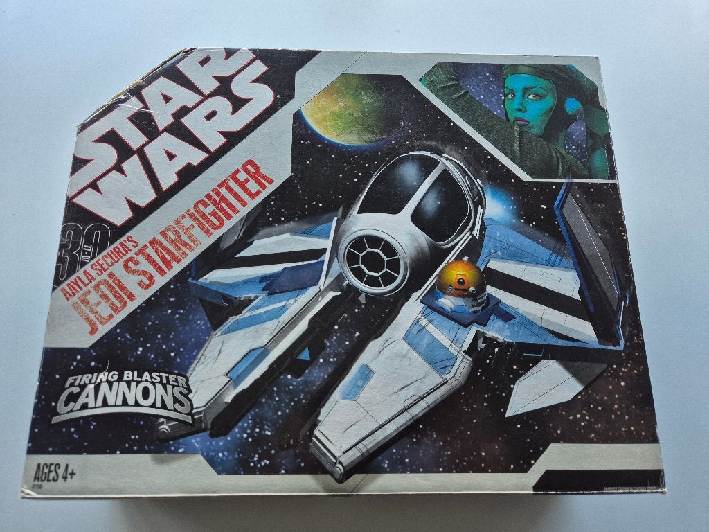 Star Wars TAC Aayla Secura's Jedi Starfighter Firin Cannons, Verzamelen, Ophalen of Verzenden, Nieuw, Actiefiguurtje