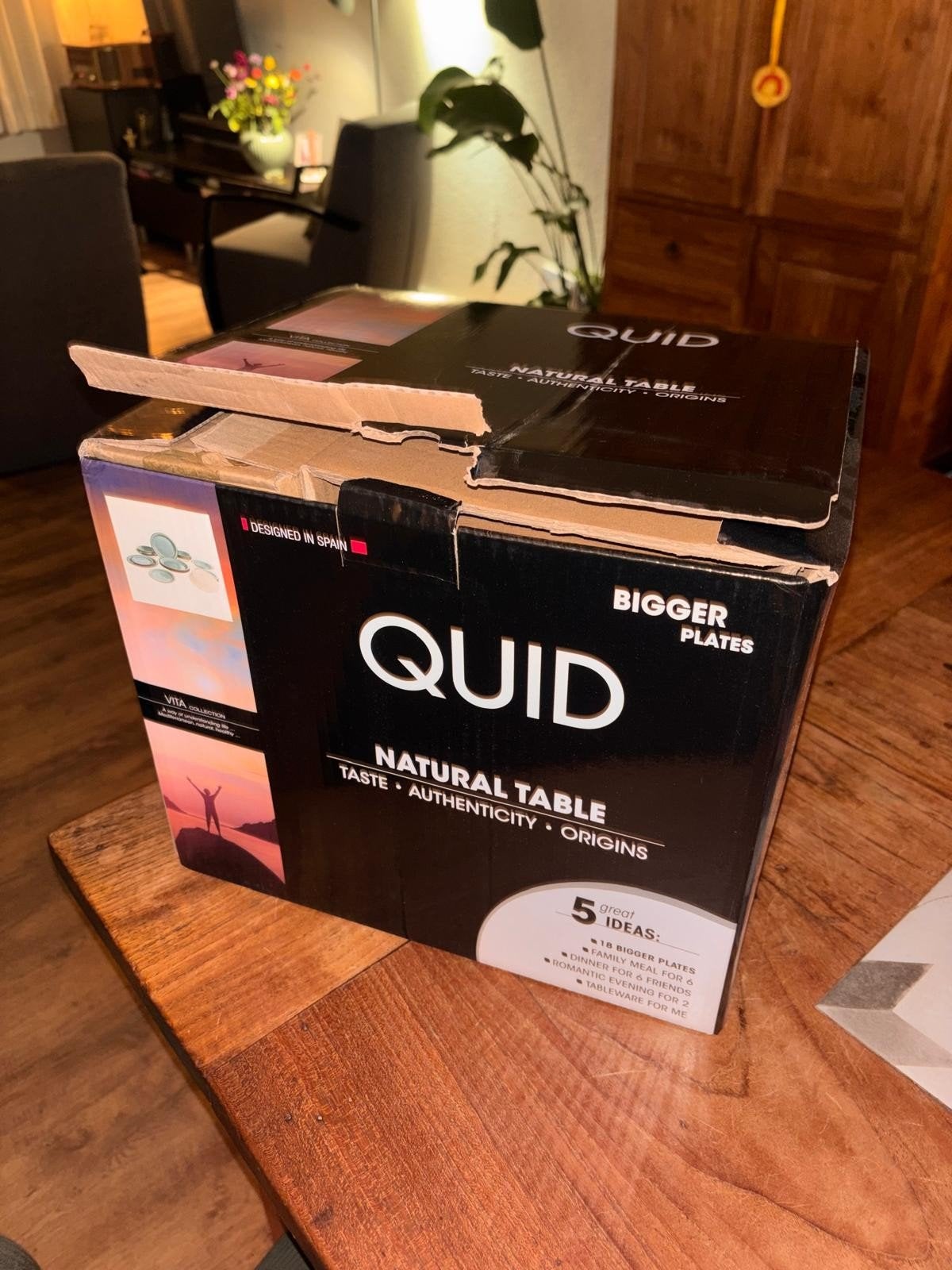 Quid serviesset - aqua - 18 delig, Huis en Inrichting, Ophalen, Nieuw, Overige stijlen