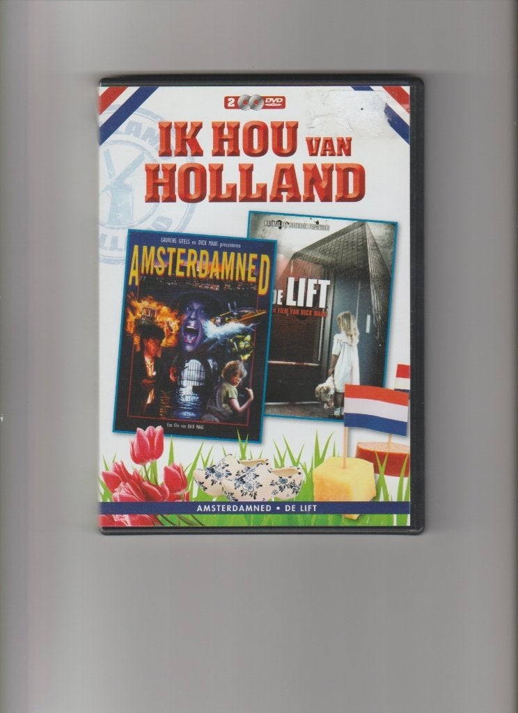 Amsterdamned - De lift - Dick Maas - 2 dvd, Alle leeftijden, Ophalen of Verzenden, Gebruikt, Thriller
