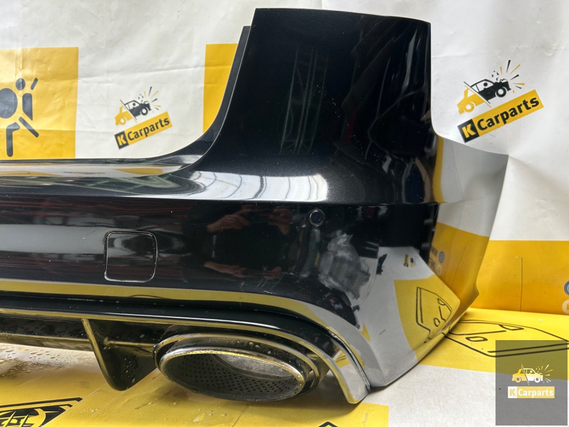 Audi RS6 A6 C7 4G Achterbumper PDC 4G9807511BC 12/18, Gebruikt, AUDI AG, Auto-Union-Strasse 1
85045  Ingolstadt, DE, Bumper