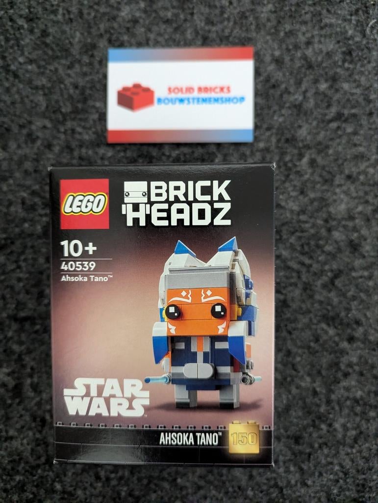 LEGO 40539 Ahsoka Tano Brickheadz NIeuw & gesealed!, Ophalen of Verzenden, Nieuw