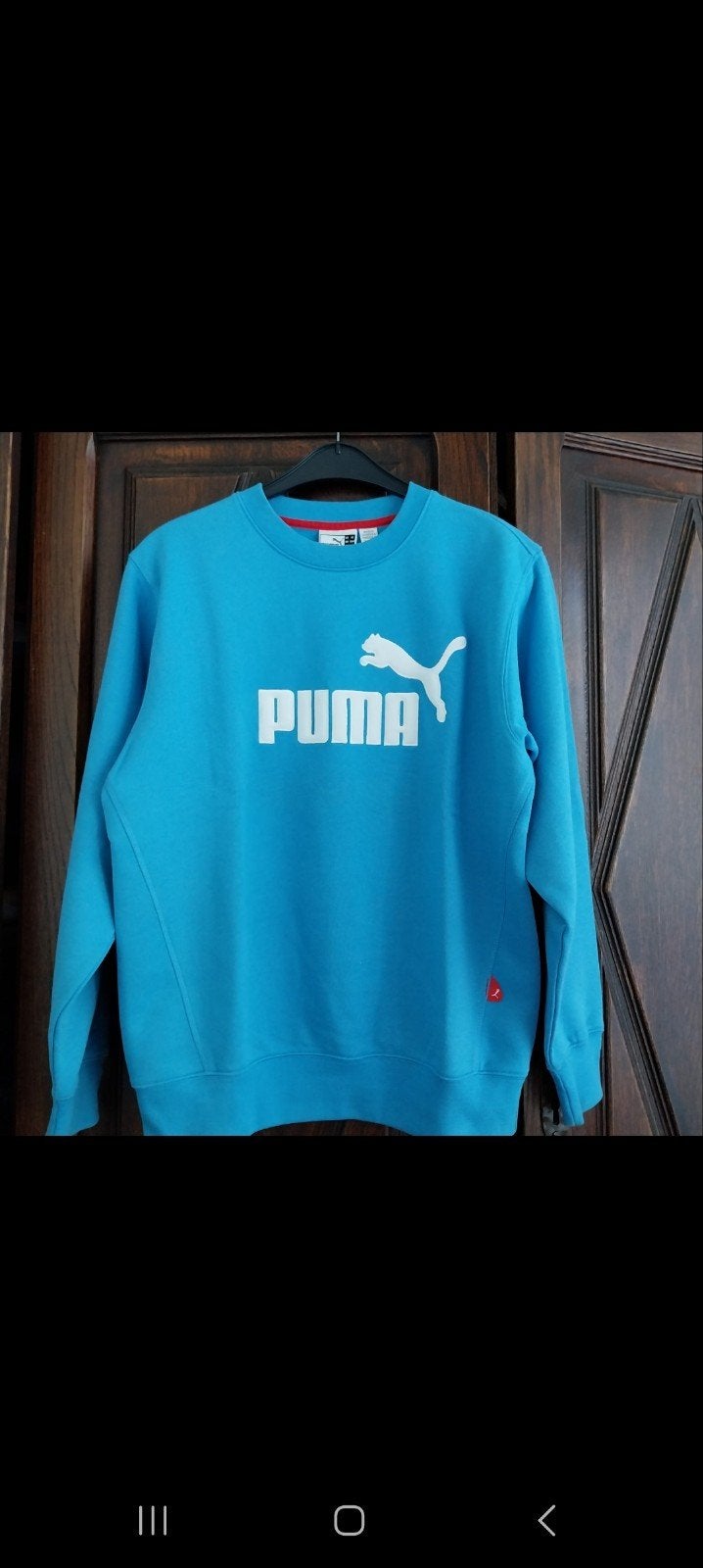 puma trui, Ophalen of Verzenden, Zo goed als nieuw, Maat 46 (S) of kleiner, Blauw
