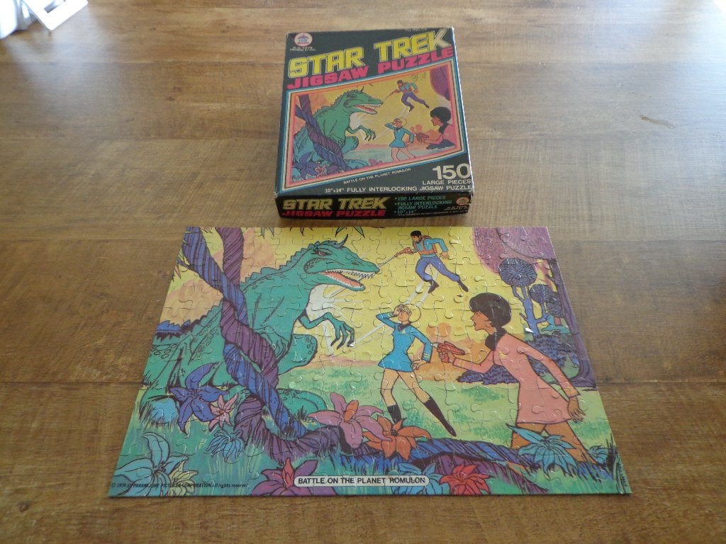 Star Trek No. 495-03 Jigsaw Puzzle 1974, Ophalen of Verzenden, Gebruikt, Overige typen