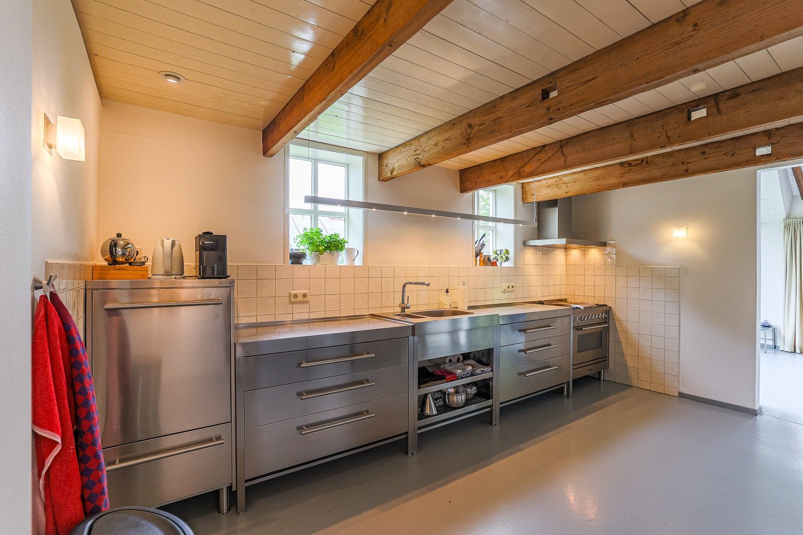 RVS keuken van Bosch Solitaire, Huis en Inrichting, Keuken | Complete keukens, Zo goed als nieuw, Overige typen, Ophalen