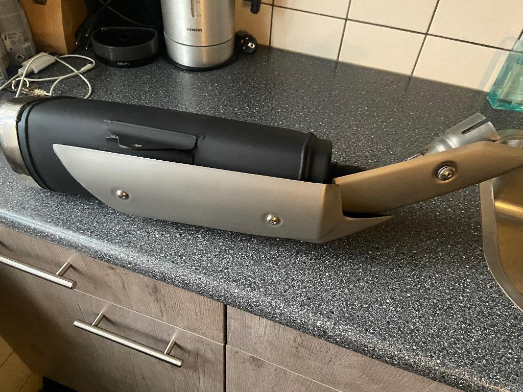 Uitlaatdemper suzuki gsx s750 zgan, Ophalen of Verzenden, Nieuw
