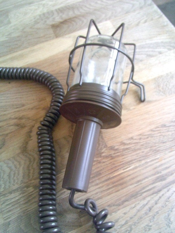 Vintage jaren 70 reklamp looplamp roosterlamp, Verzamelen, Retro, Ophalen of Verzenden, Huis en Inrichting