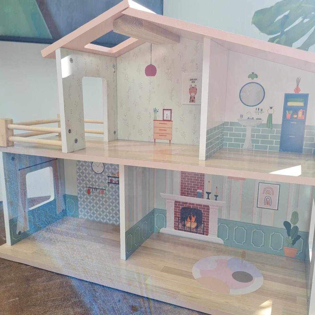 Doll house, Ophalen of Verzenden, Gebruikt, Poppenhuis