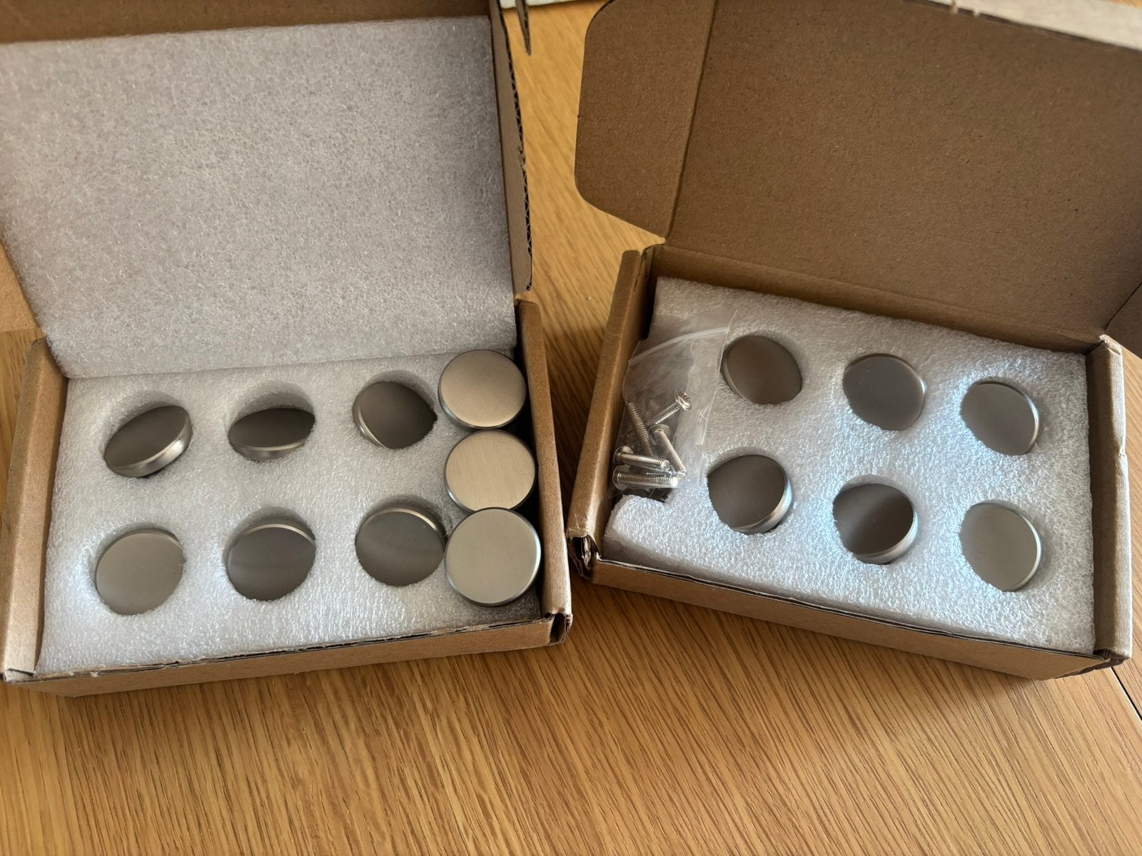 15 pcs Stainless Steel Cabinet Knobs – New, Ophalen of Verzenden