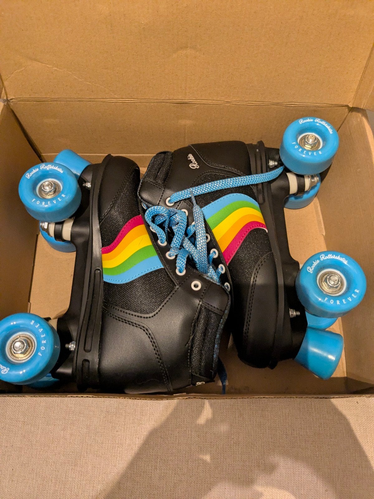 Rookie Forever Rainbow rolschaatsen - Maat 37, Ophalen of Verzenden, Zo goed als nieuw, Overige typen, Overige merken