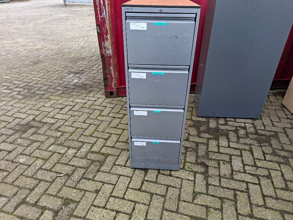 stalen ladekast ahrand 4 laden, Ophalen, Gebruikt, 50 tot 100 cm, 3 of 4 laden