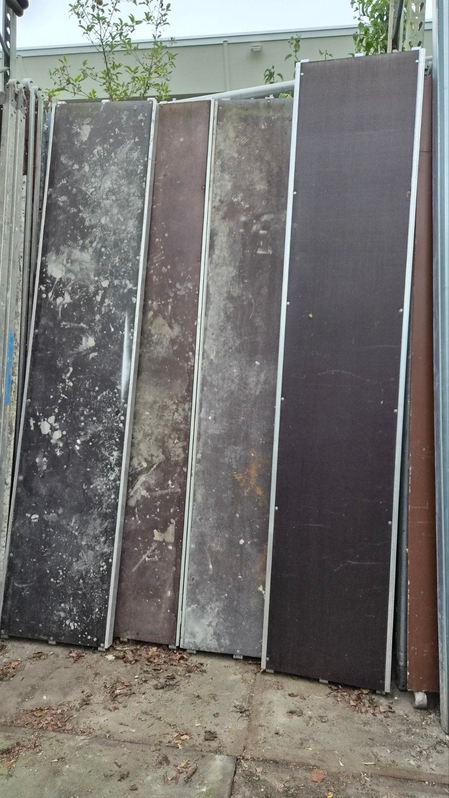 Te koop 4 vloeren voor vaste steiger, Ophalen of Verzenden, 5 meter of hoger