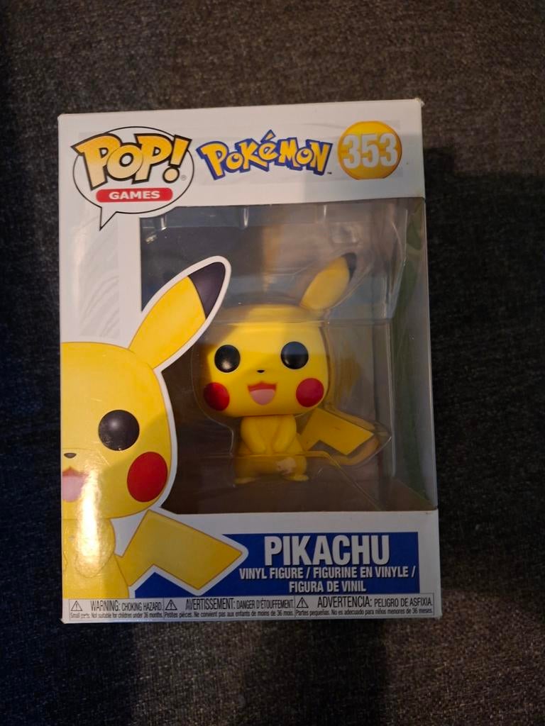 Funko Pop! Pokémon Pikachu #353 -, Ophalen of Verzenden, Nieuw