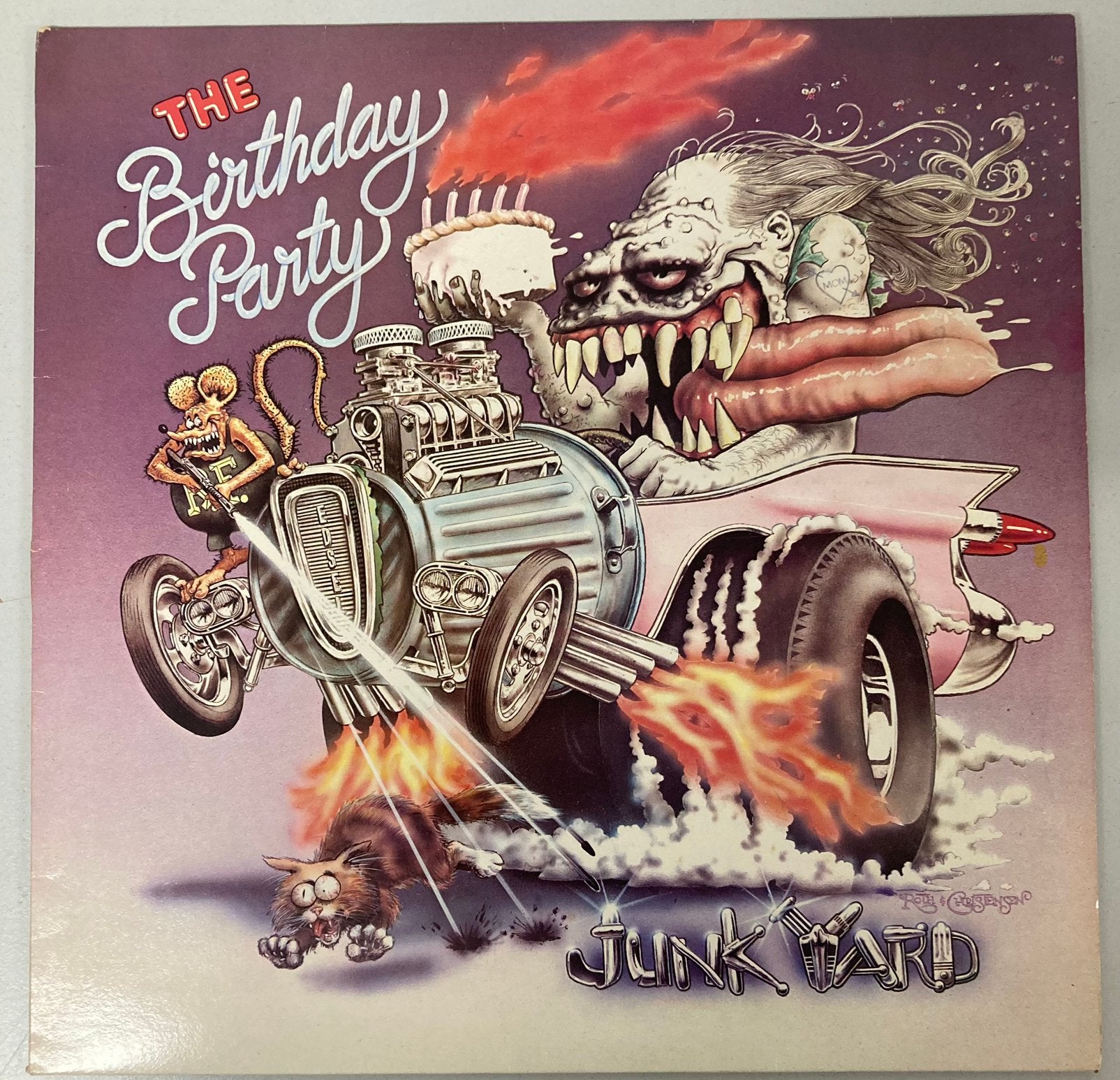 Birthday Party - Junkyard - LP - 1982 - Nick Cave, Ophalen of Verzenden, Gebruikt, 12 inch